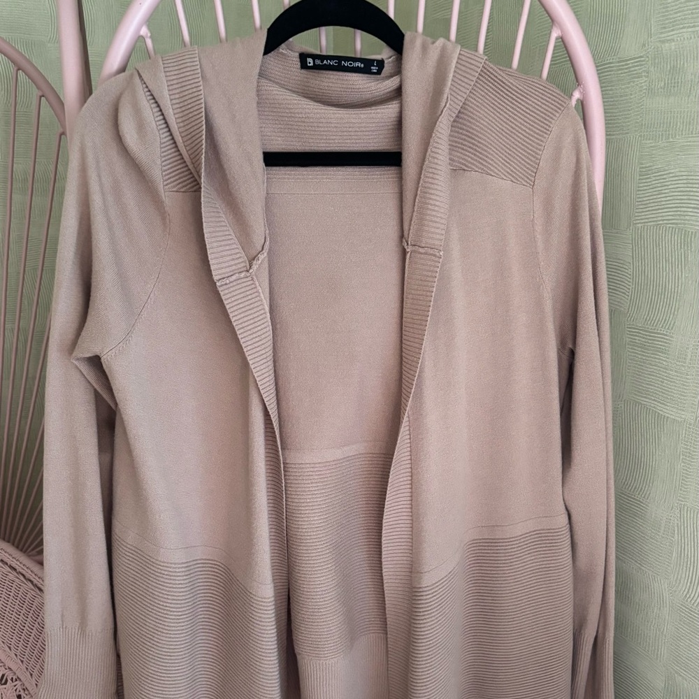 Blanc Noir Women's Mauve Cardigan